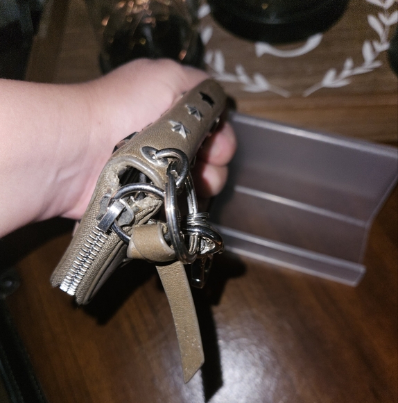 Jimmy Choo Compact Wallet/Keychain - Picture 2 of 7